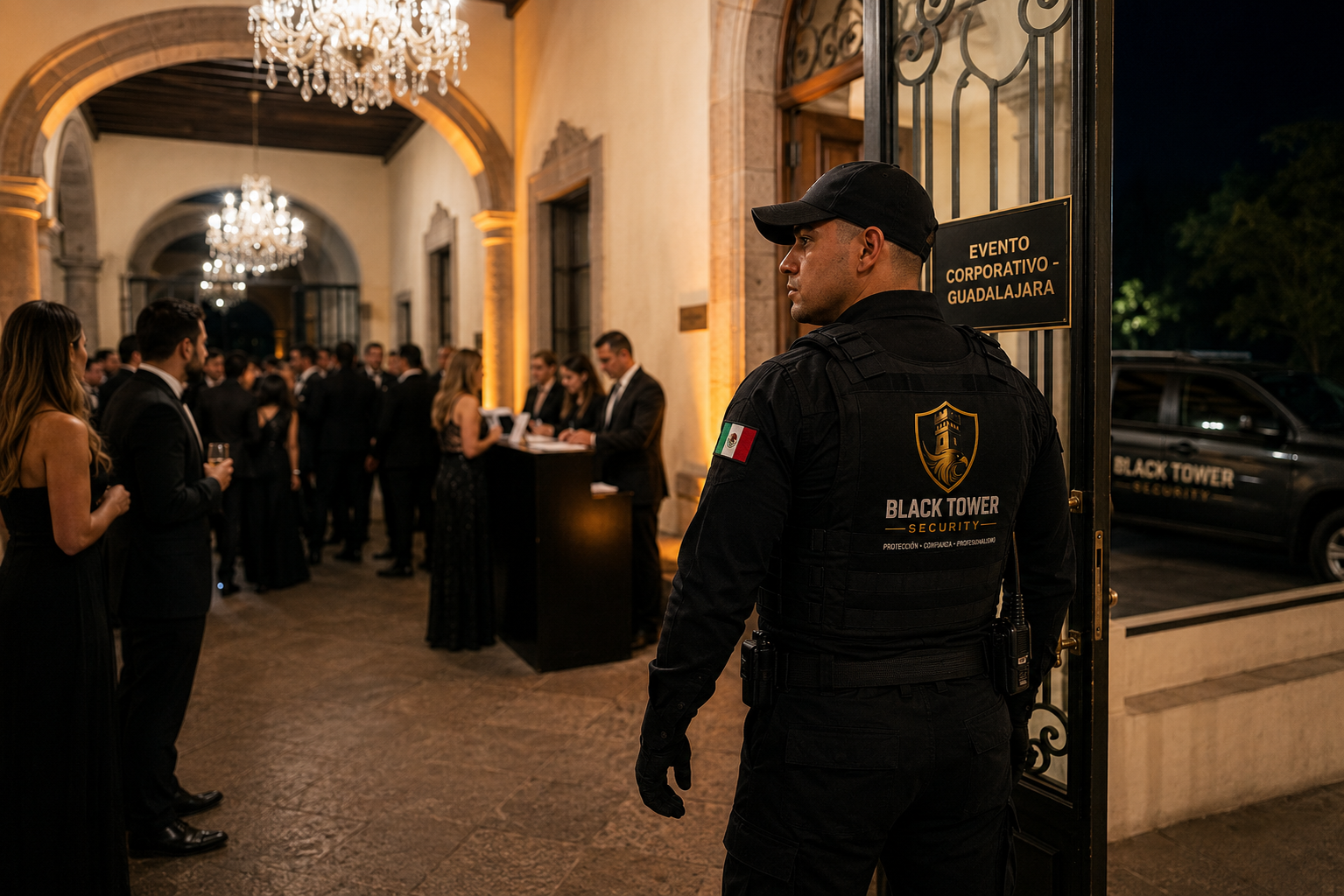 Seguridad en Eventos Black Tower Security