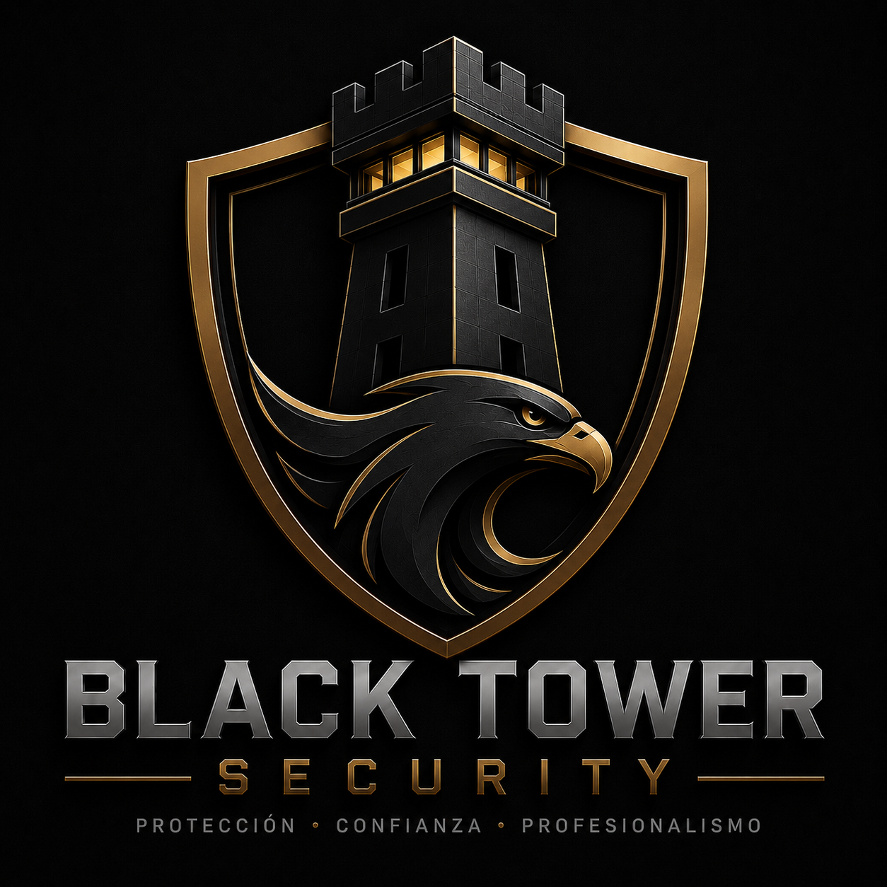 Black Tower Security Logo